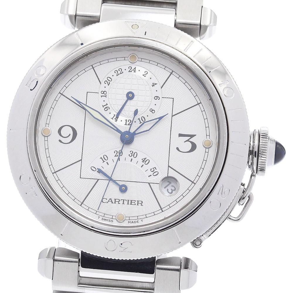 Cartier Pasha W31037H3 | 38 mm, Used (Fair) — Switzerland