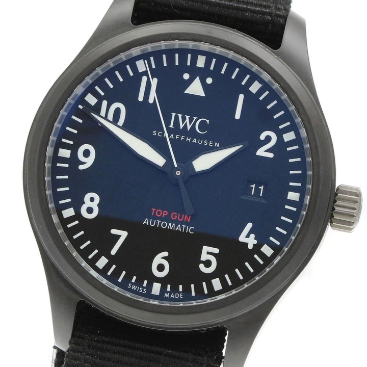 IWC SCHAFFHAUSEN IWC IWC SCHAFFHAUSEN IW326901 パイロットウォッチ トップガン デイト 自動巻き メンズ_973489