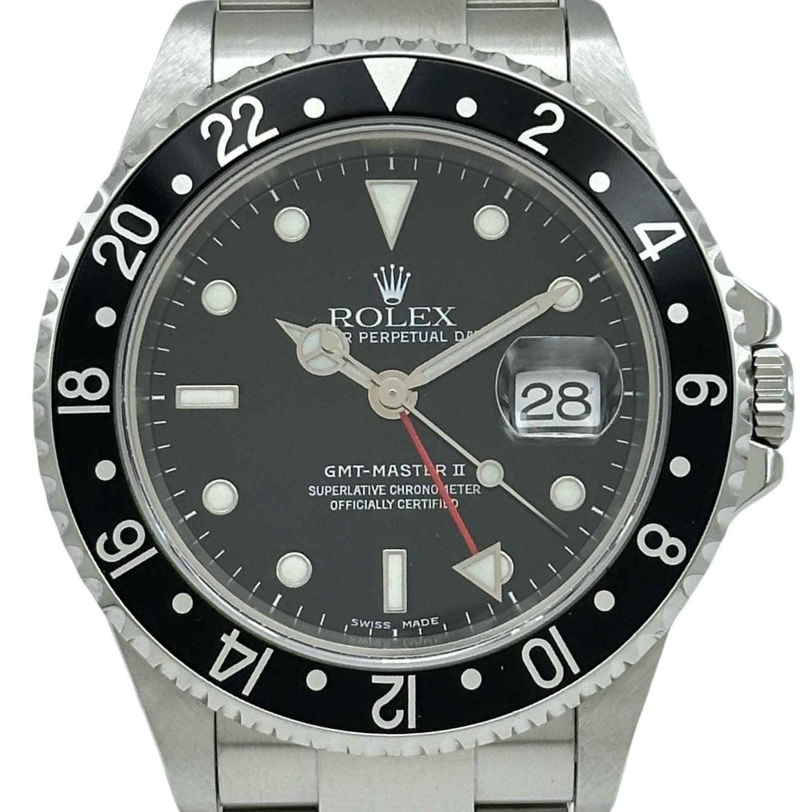Rolex GMT-Master II 16710 | Black Dial Used (Good) Men's watch/Unisex Buy in Switzerland