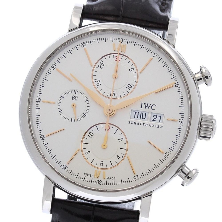 IWC SCHAFFHAUSEN IWC IWC SCHAFFHAUSEN IW391031 ポートフィノ デイデイト クロノグラフ 自動巻き メンズ_972648