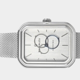 Beaubleu Etche Figla Vesperal / Steel / 39.0 x 30.0 mm / Box&Papers / BB2-SLV-SLV-Steel