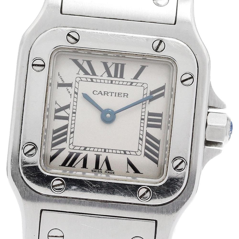 Buy Cartier Santos Galbée | 24 mm, Used (Fair) — Switzerland