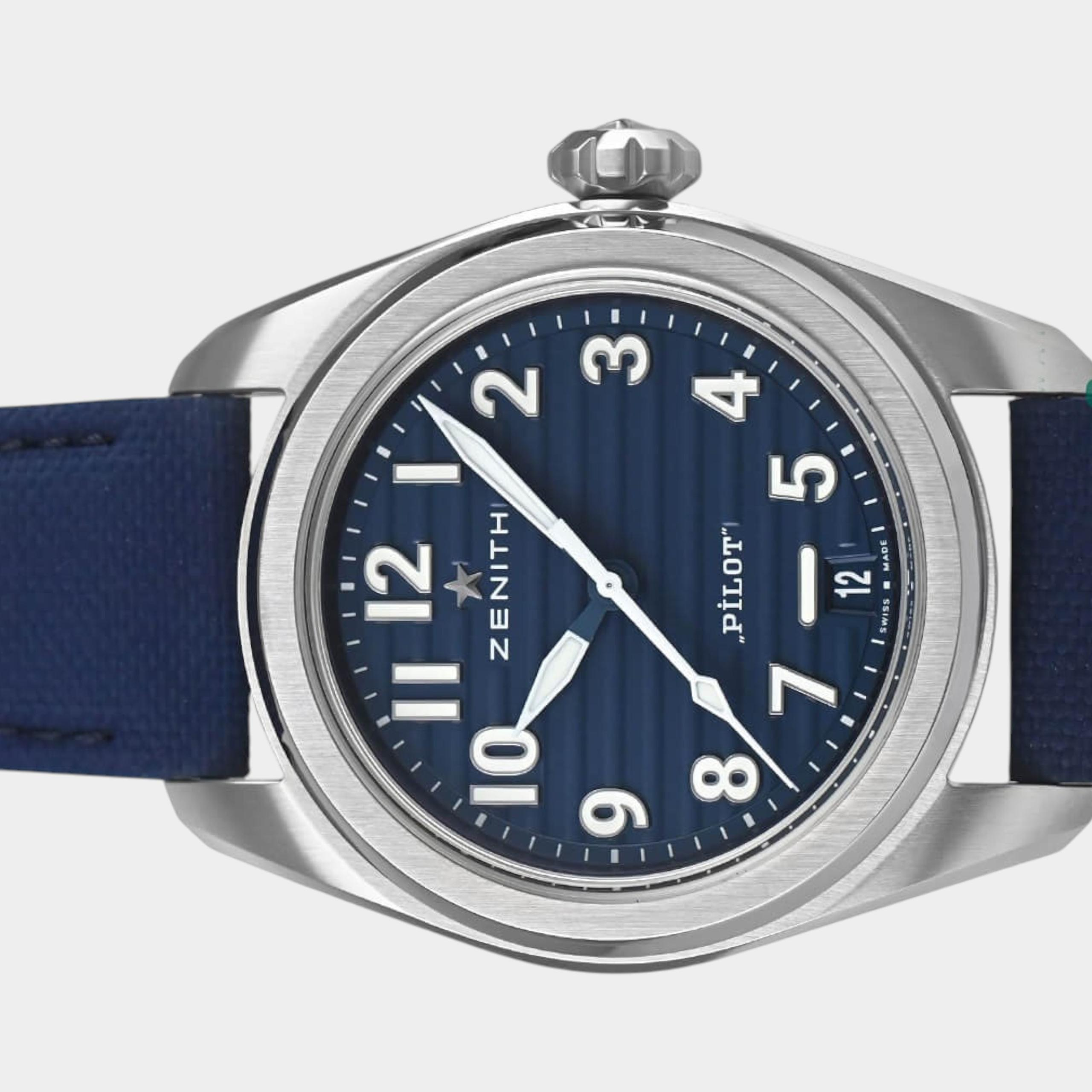 Zenith Pilot Type 20 03.4000.3620/51.I003 | 40 mm, Like new & unworn — Switzerland