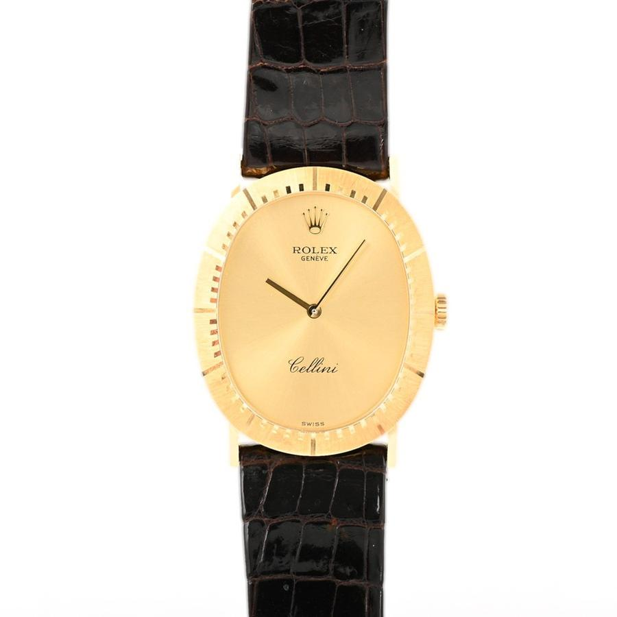 Rolex Cellini 4056/8 | Yellow Dial Used (Good) Women's watch Buy in Switzerland