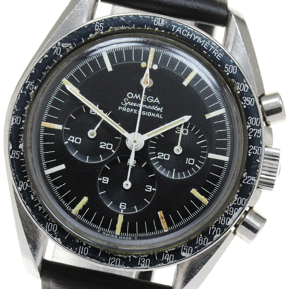 Omega Speedmaster Professional Moonwatch 145012-67 | 41 mm, Used (Fair) — Switzerland