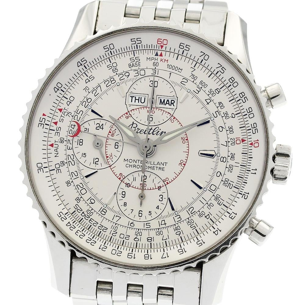 Breitling Montbrillant Datora A21330 | 43 mm, Used (Fair) — Switzerland