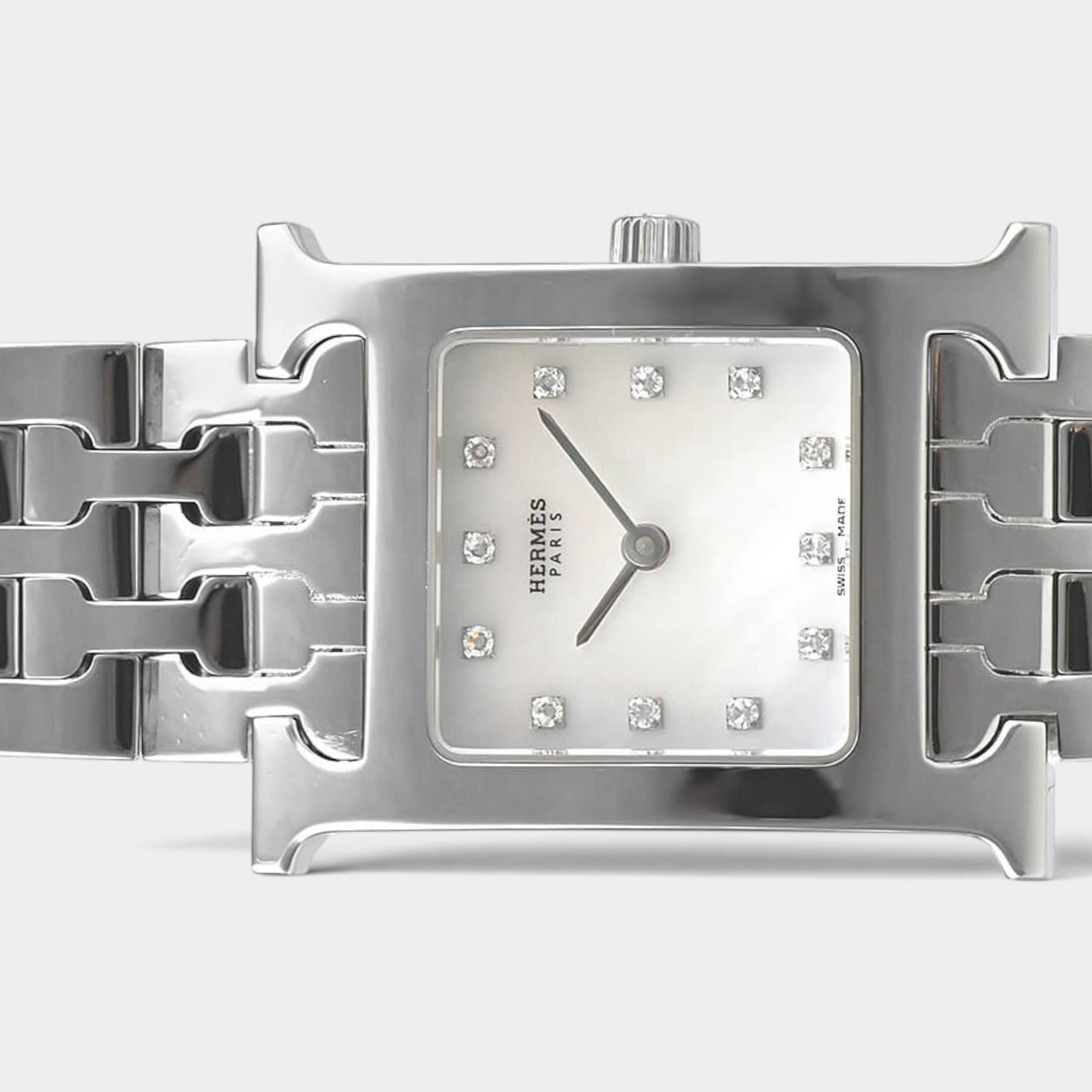 Hermès  HH1.210 | 30 x 21 mm, Used (Very good) — Buy in Switzerland