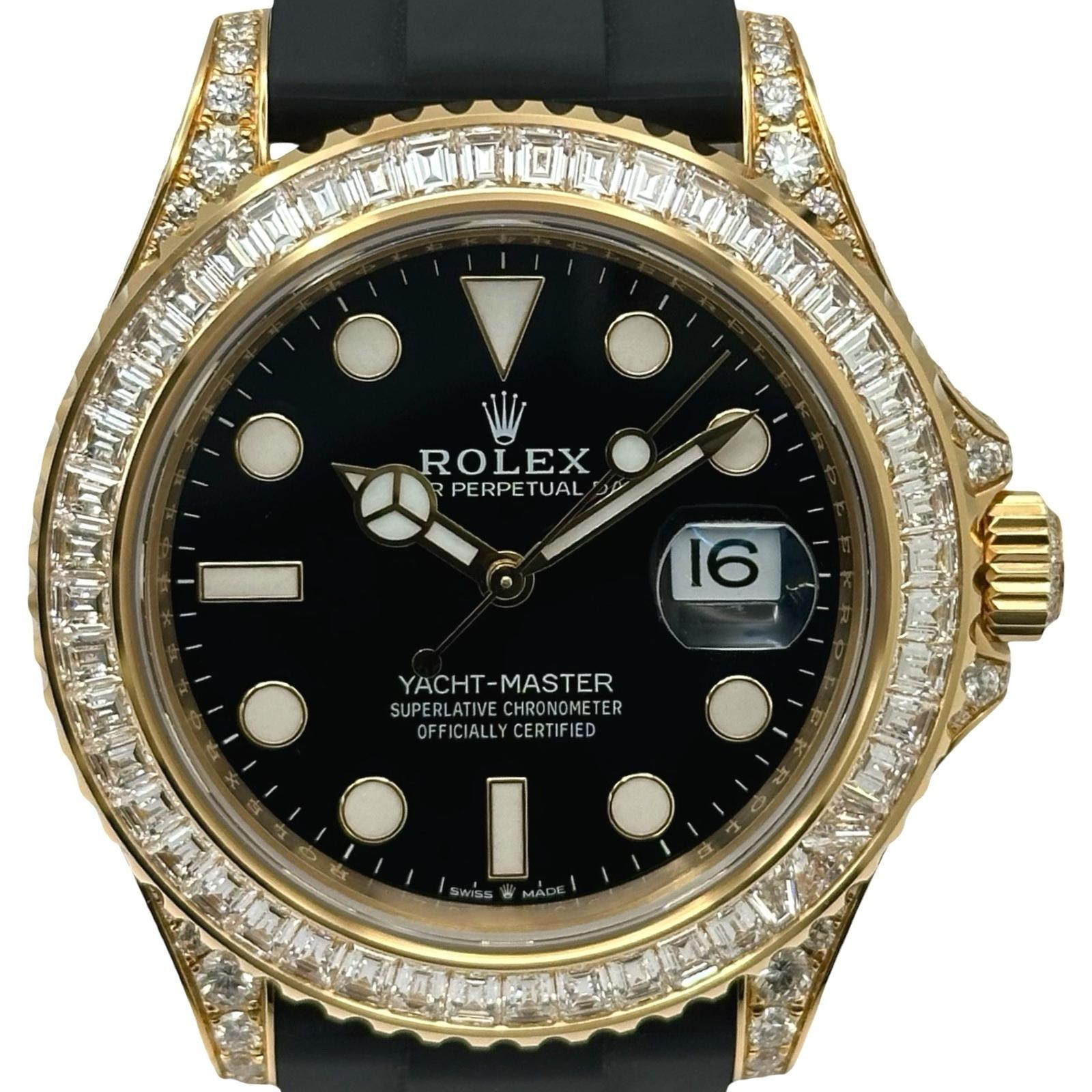 Rolex Yacht-Master 226668TBR | Black Dial Used (Very good) Men's watch/Unisex Buy in Switzerland