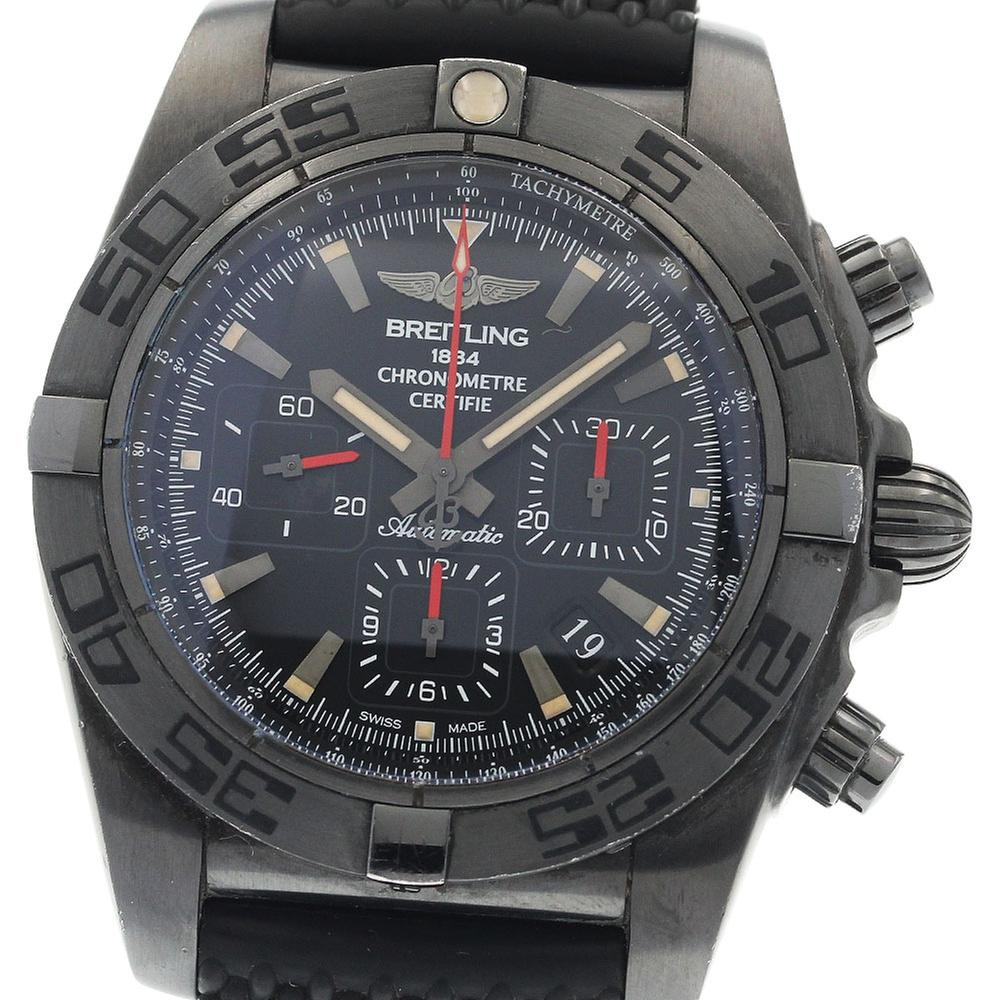 Breitling Chronomat Blacksteel MB0111C3/BE35 | 44 mm, Used (Fair) — Switzerland