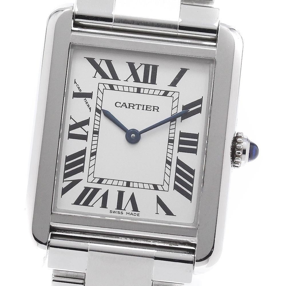 Buy Cartier Tank Solo W5200013 | 24 mm, Used (Fair) — Switzerland