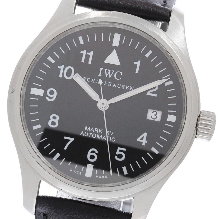 IWC SCHAFFHAUSEN IWC IWC SCHAFFHAUSEN IW325301 パイロットウォッチ マークXV デイト 自動巻き メンズ_972311