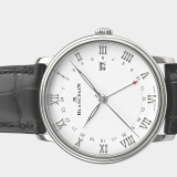 Blancpain Villeret / Steel / 40.5 mm / Box&Papers / 6662-1127-55B