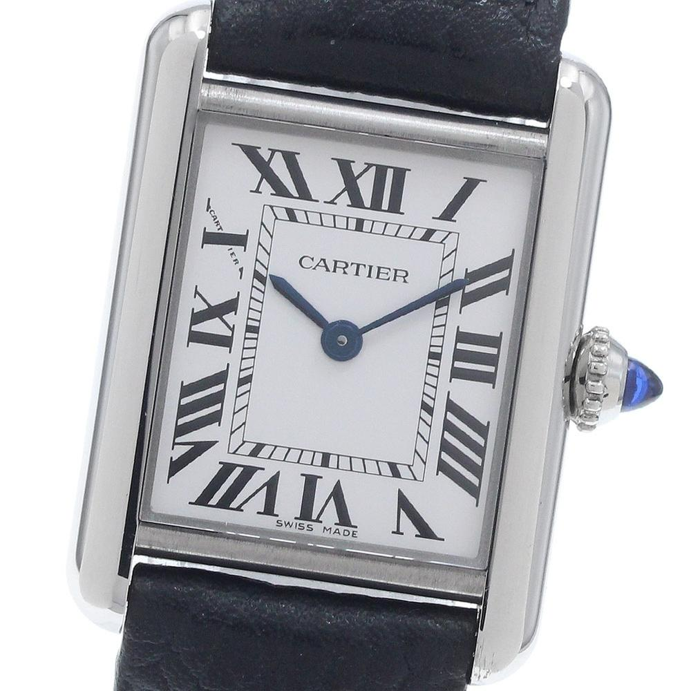 Cartier Tank WSTA0042 | 22 mm, Used (Fair) — Switzerland