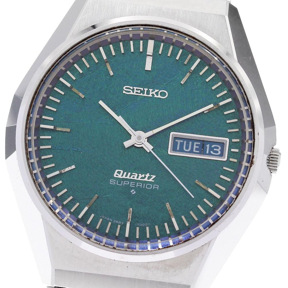 Seiko Superior 3883-7000 | 37 mm, Used (Fair) — Switzerland