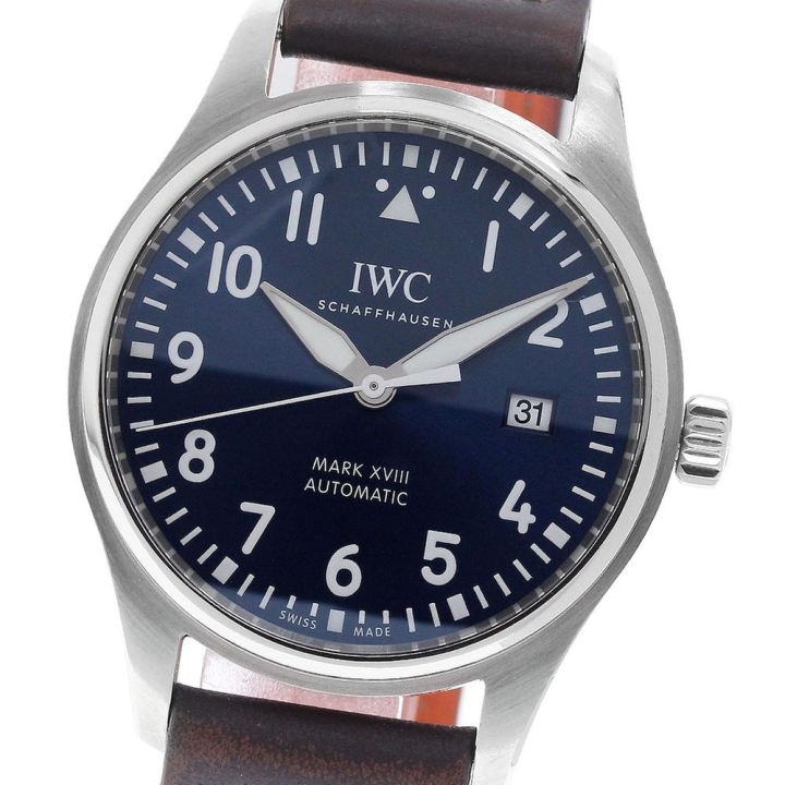IWC SCHAFFHAUSEN IWC IWC SCHAFFHAUSEN IW327010 パイロットウォッチ マークXVIII デイト プティプランス 自動巻き メンズ_973347