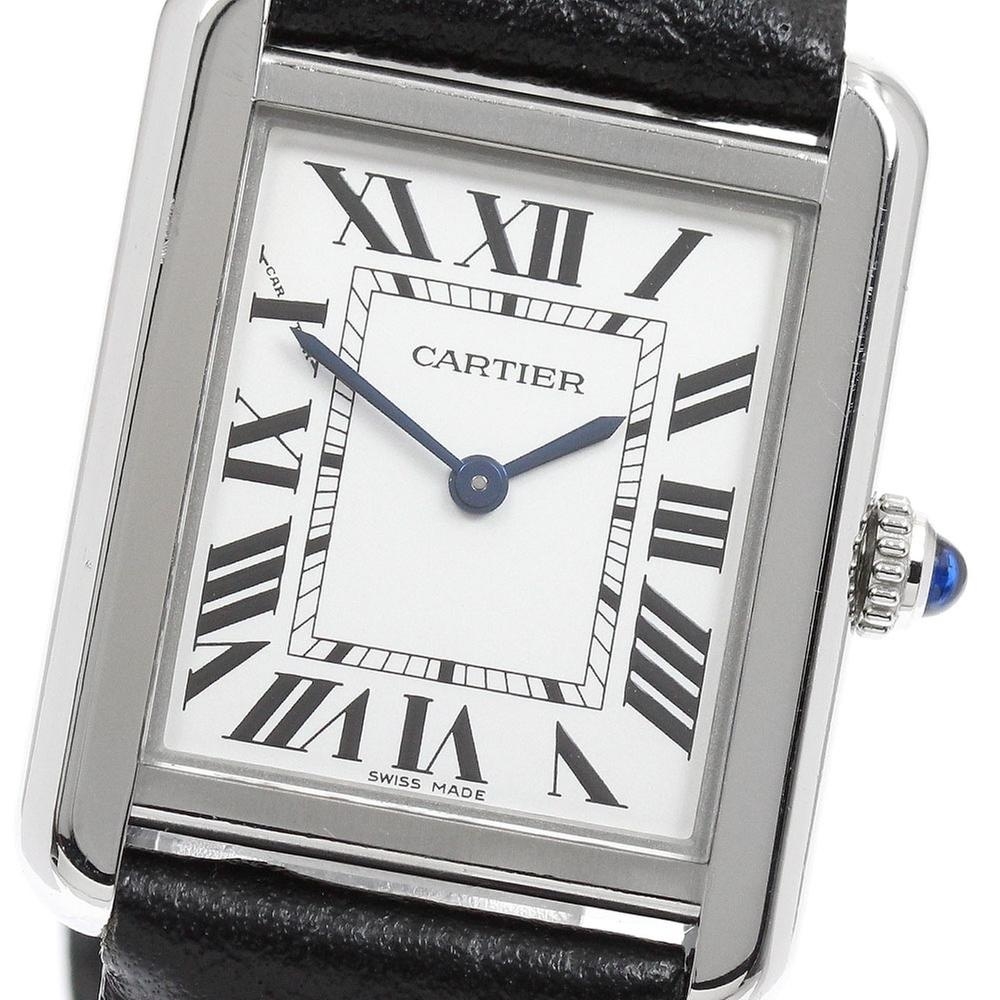 Buy Cartier Tank Solo WSTA0030 | 24 mm, Used (Fair) — Switzerland