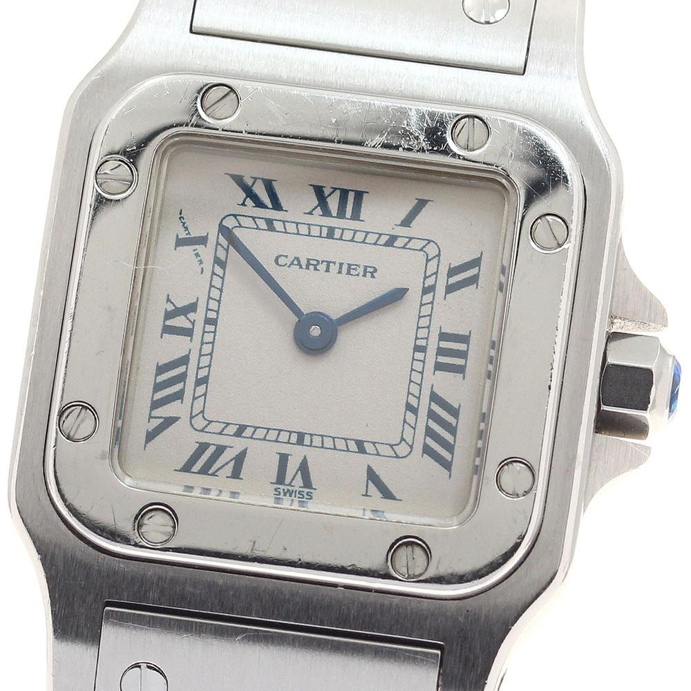 Cartier Santos Galbée W20017D6 | 24 mm, Used (Fair) — Switzerland