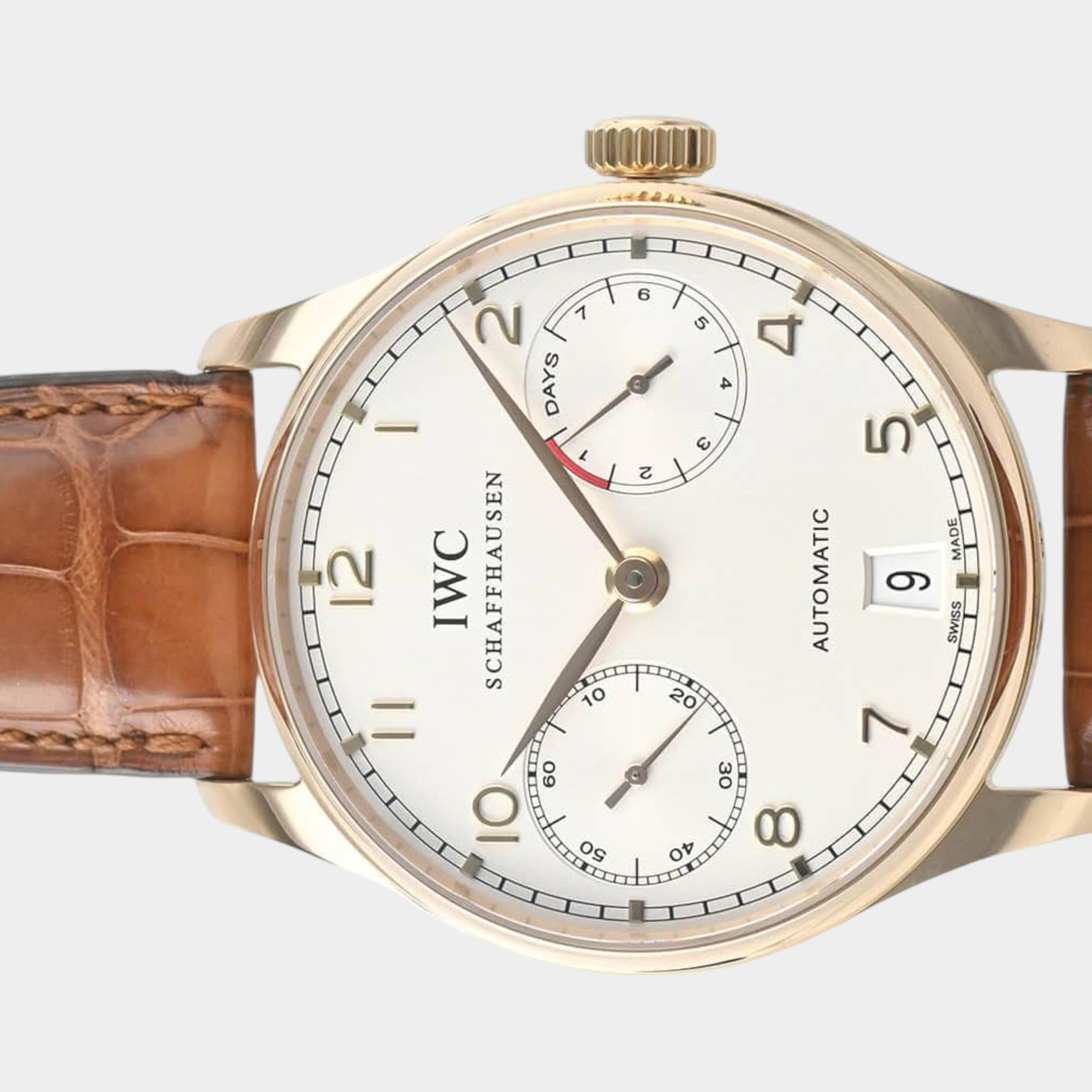 IWC Portuguese IW500101 | 42 mm, Used (Very good) — Buy in Switzerland