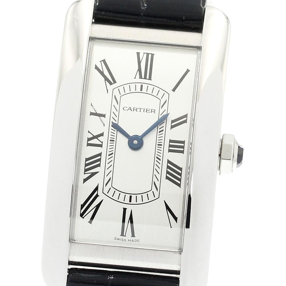 Cartier Tank Américaine WSTA0082 | 19 mm, Used (Very good) — Switzerland