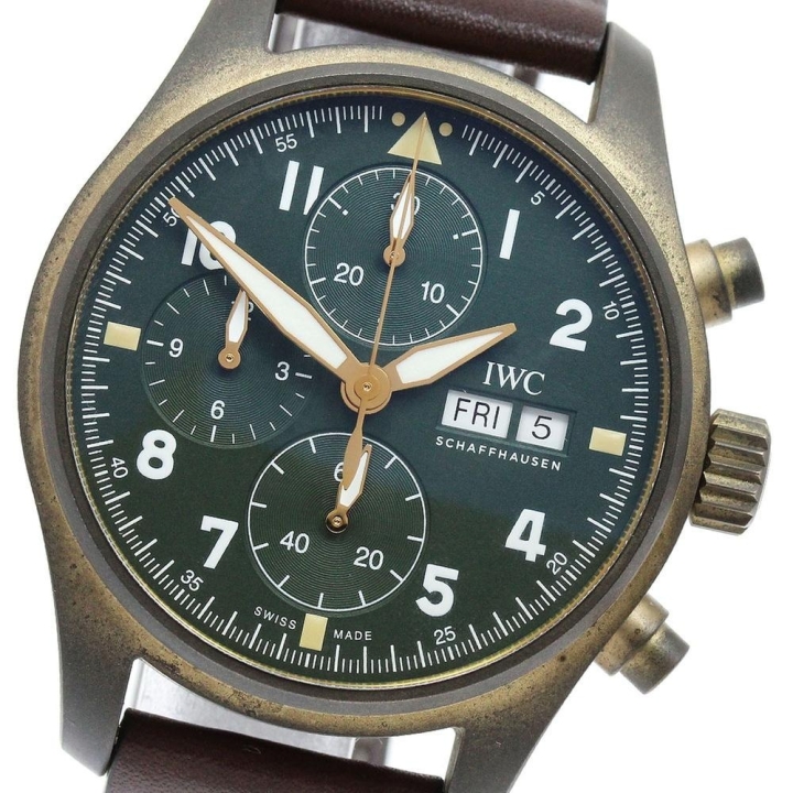 IWC SCHAFFHAUSEN IWC IWC SCHAFFHAUSEN IW387902 パイロットウォッチ スピットファイア クロノグラフ 自動巻き メンズ_972758