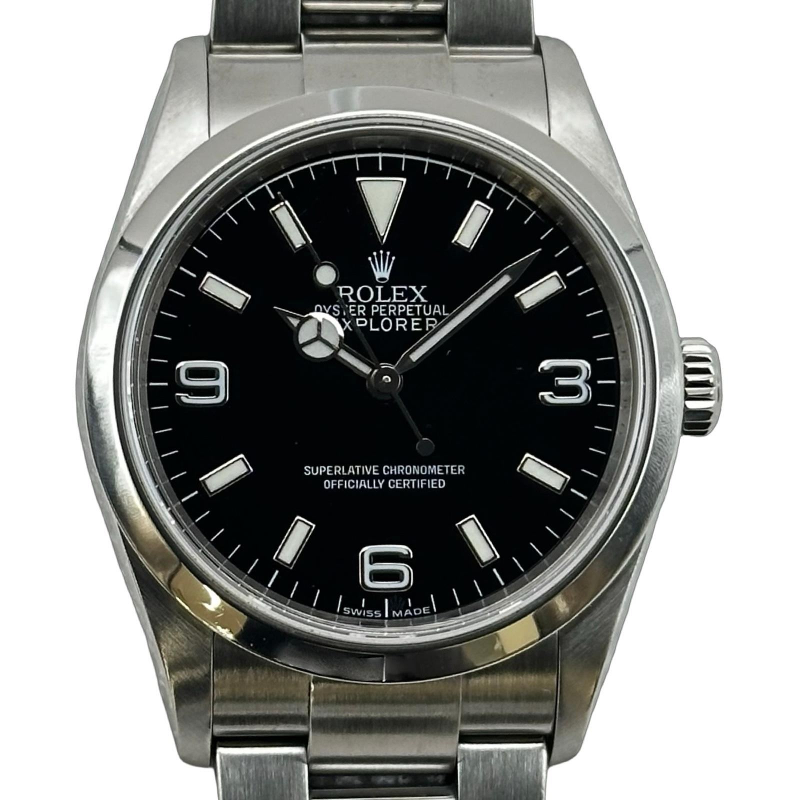 Rolex Explorer 114270 | Black Dial Used (Good) Men's watch/Unisex Buy in Switzerland
