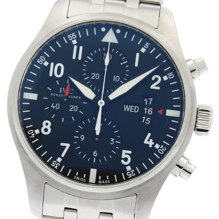 IWC SCHAFFHAUSEN IWC IWC SCHAFFHAUSEN IW377704 パイロットウォッチ クロノグラフ 自動巻き メンズ_958635