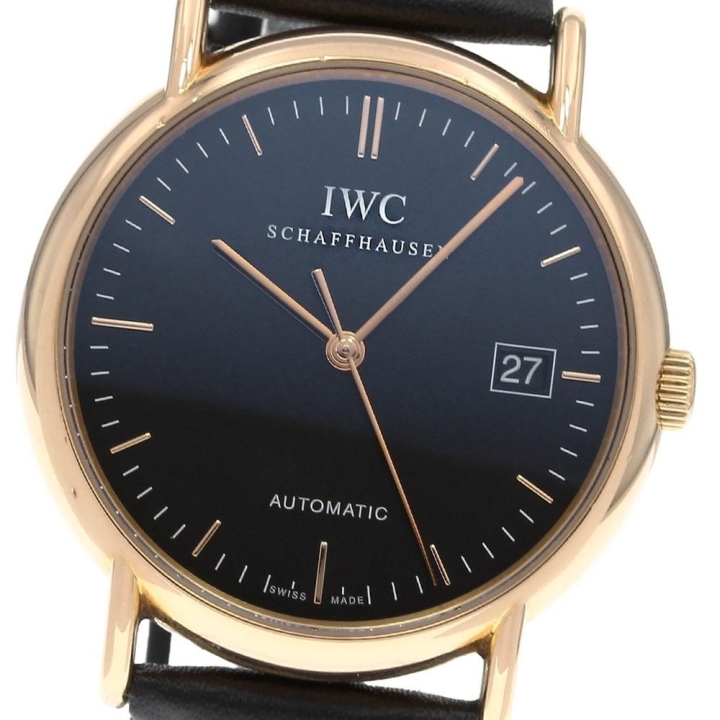 IWC SCHAFFHAUSEN IWC IWC SCHAFFHAUSEN IW353320 ポートフィノ K18PG 自動巻き メンズ_832079