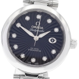 Omega オメガ OMEGA 425.30.34.20.51.001 デビル レディマティック 11Pダイヤ 自動巻き レディース _888707【中古】