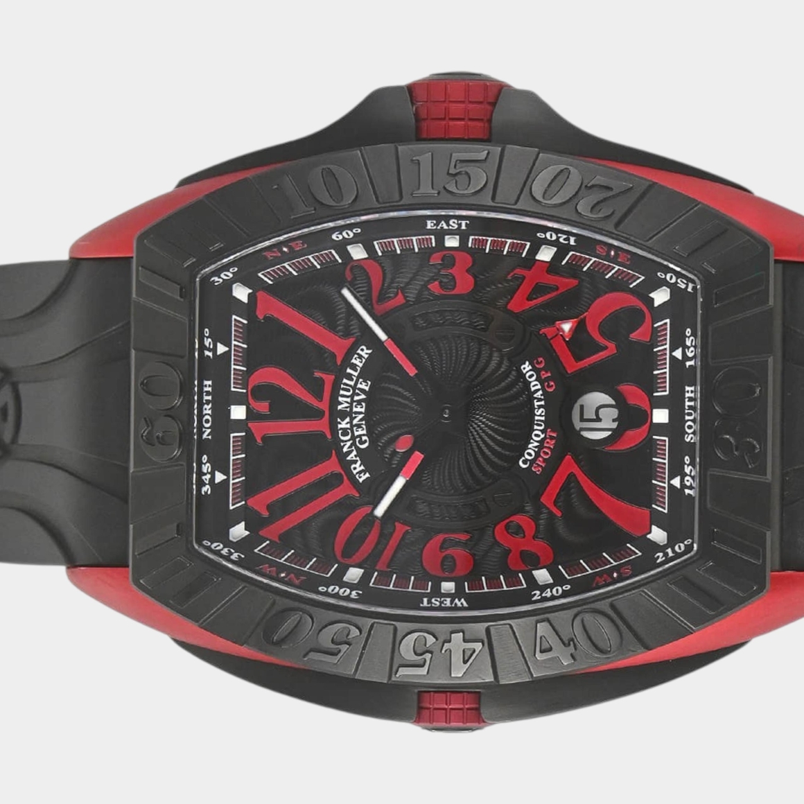 Franck Muller Conquistador GPG 8900SCDTGPG TTNRERG | 57.4 x 38.2 mm, Used (Very good) — Switzerland