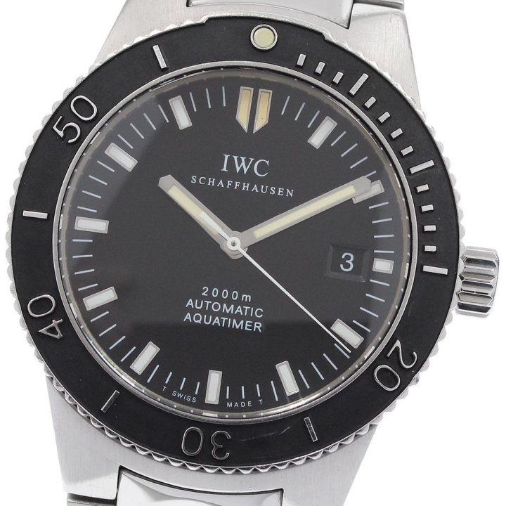 IWC SCHAFFHAUSEN IWC IWC SCHAFFHAUSEN IW353602 GST アクアタイマー デイト 自動巻き メンズ_961643