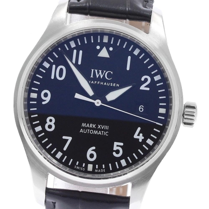 IWC SCHAFFHAUSEN IWC IWC SCHAFFHAUSEN IW327001 パイロットウォッチ マークXVIII デイト 自動巻き メンズ_980105