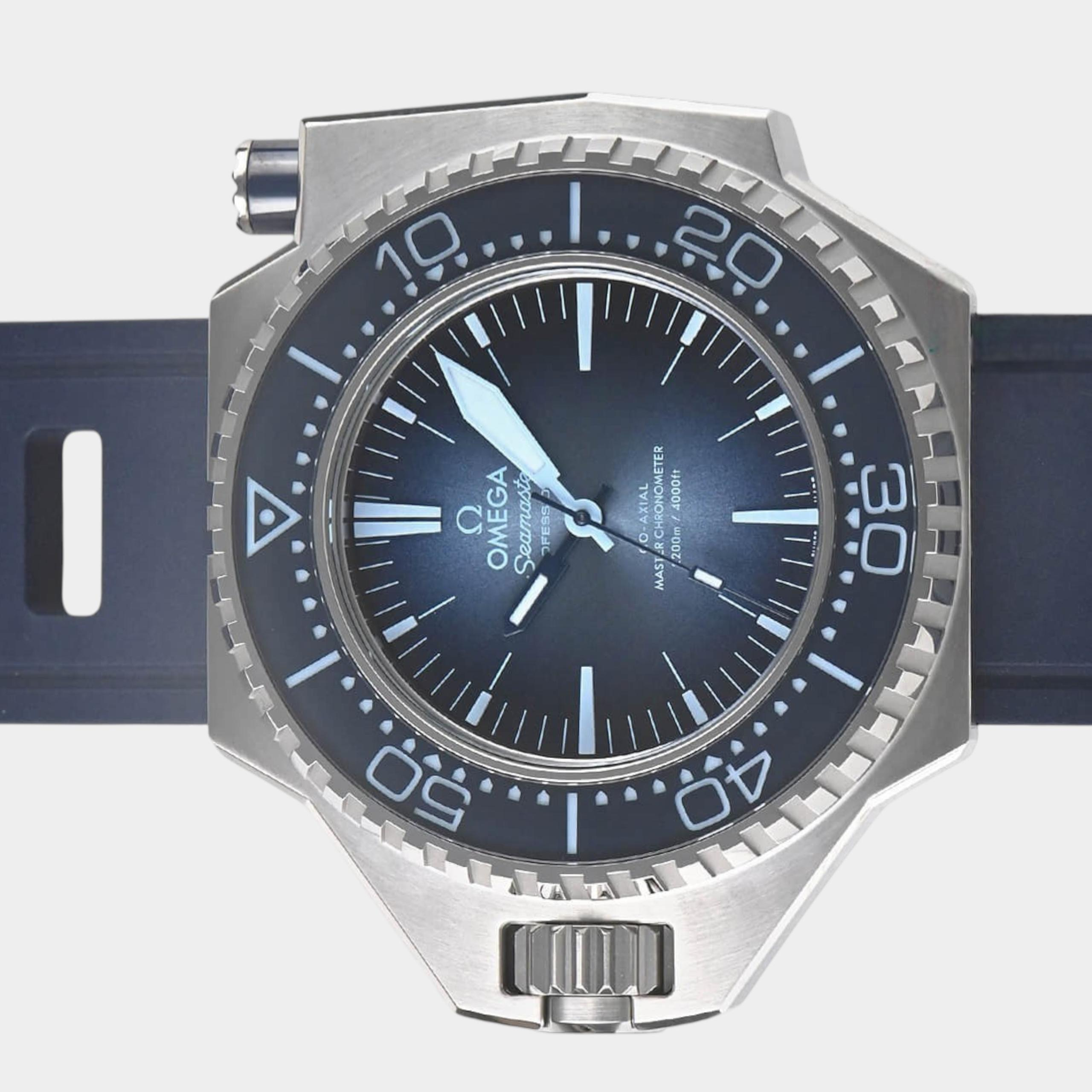 Omega Seamaster PloProf 227.32.55.21.03.001 | 45 x 55 mm, Like new & unworn — Switzerland