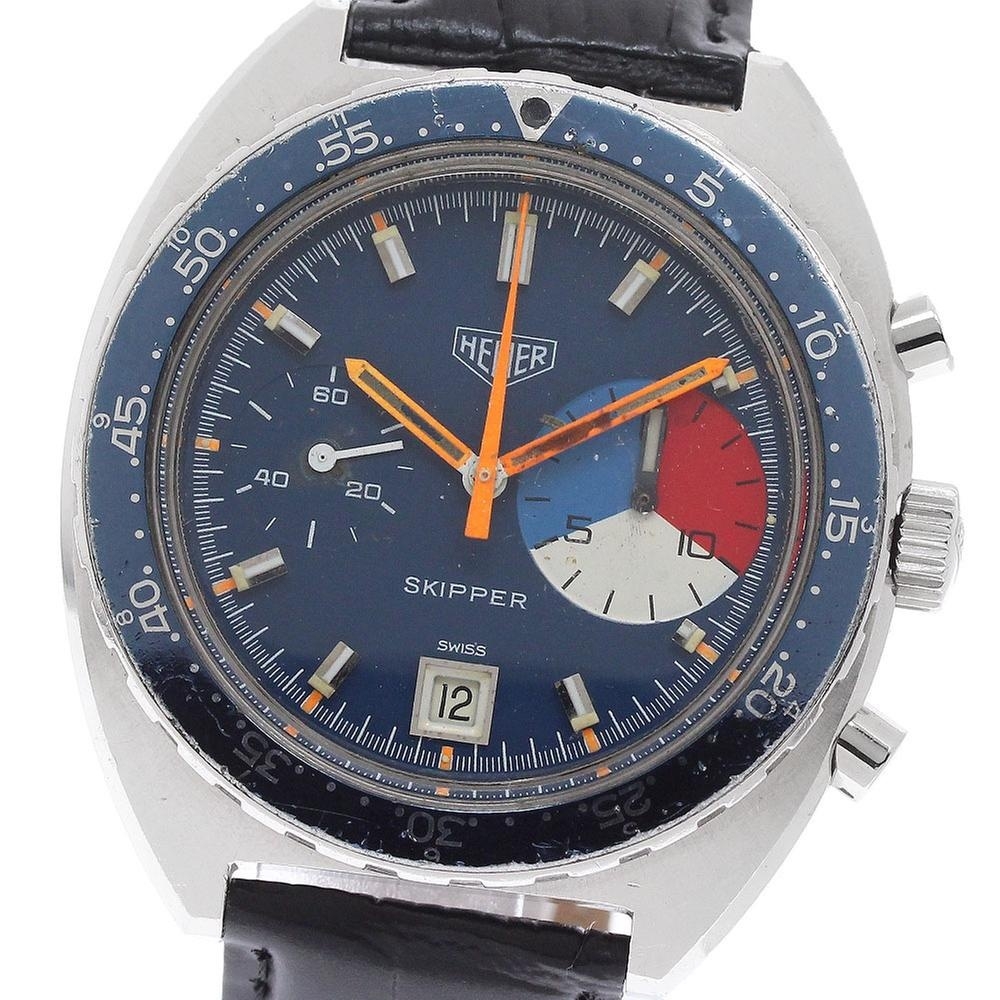 Heuer | 42 mm, Used (Fair) — Switzerland
