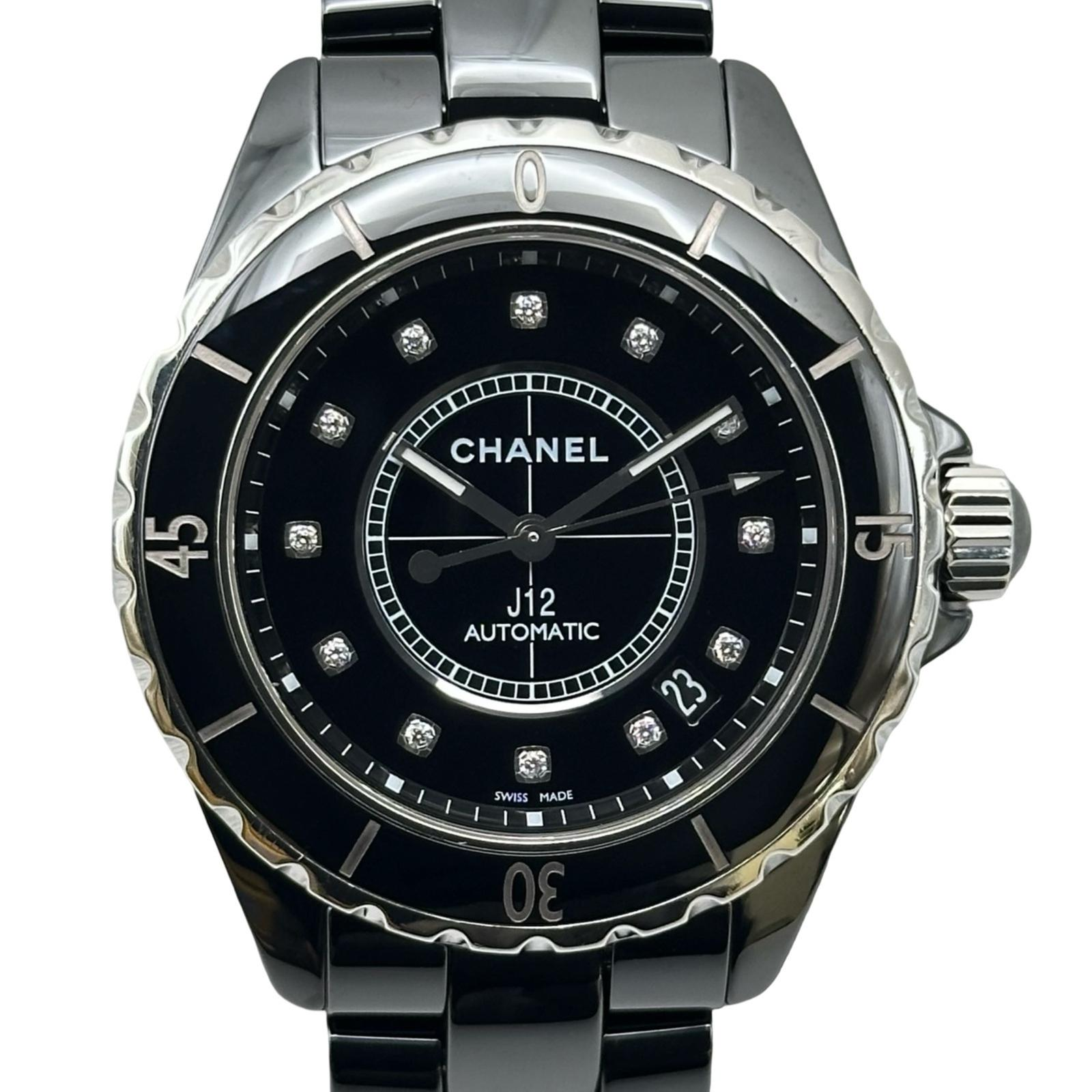 Chanel J12 H1626 | Black Dial Used (Good) Men's watch/Unisex Buy in Switzerland