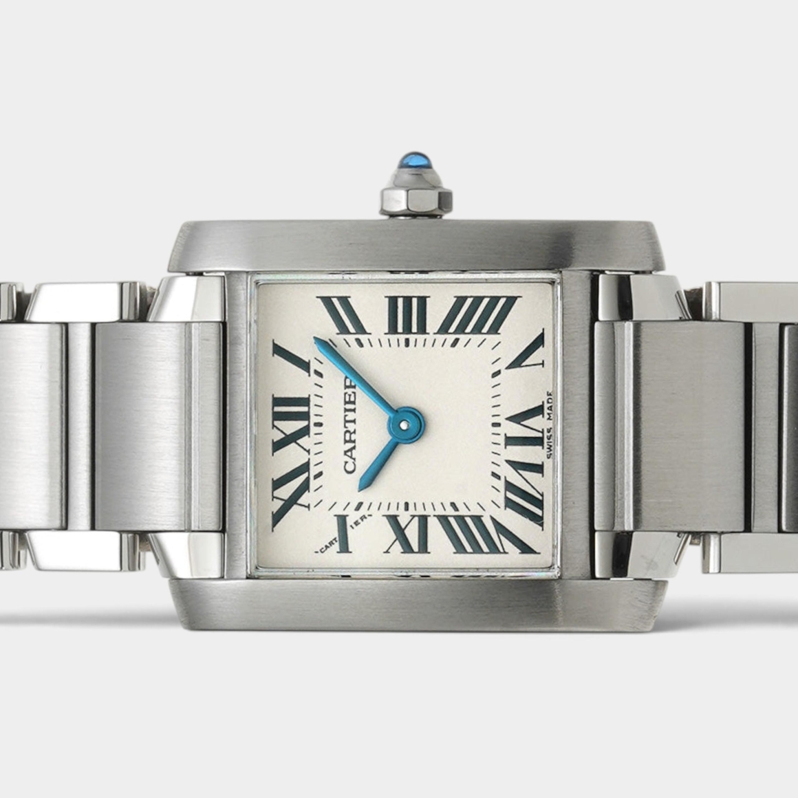 Buy Cartier Tank Française W51008Q3 | 18 x 20 mm, Used (Very good) — Switzerland