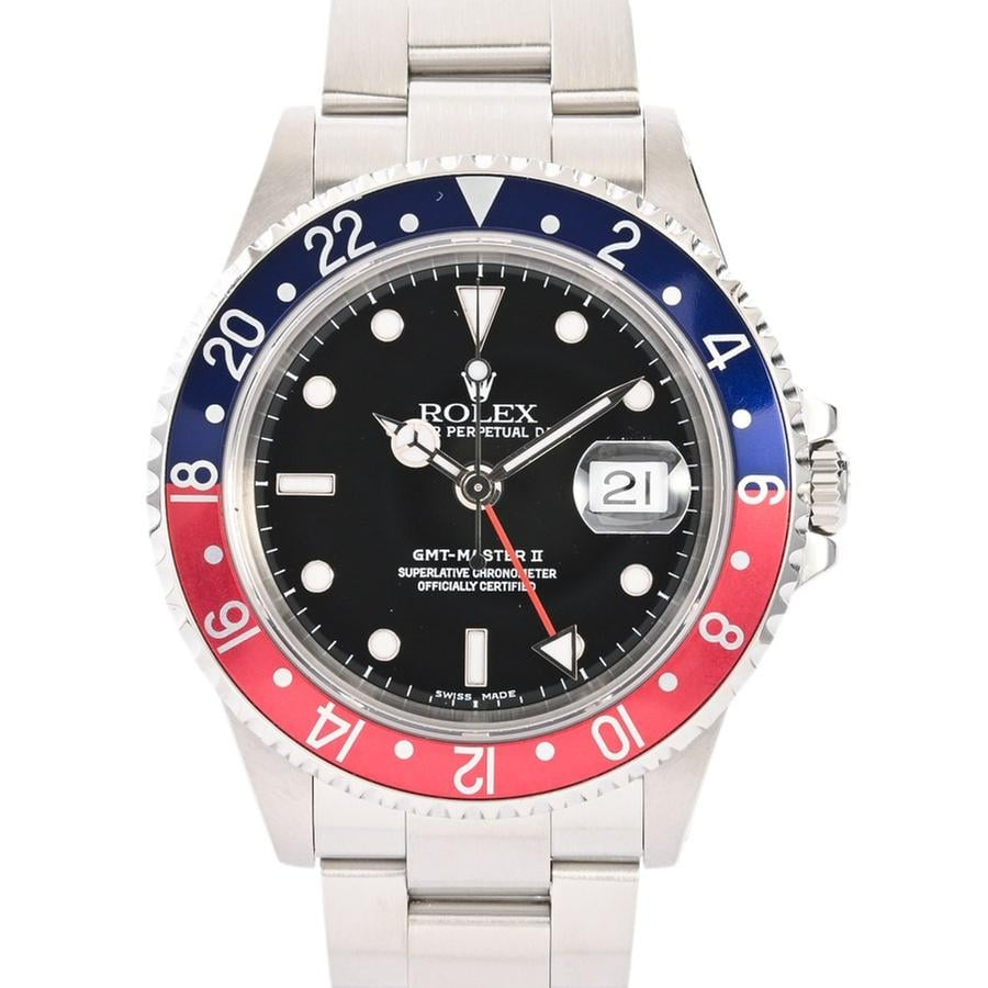 Rolex GMT-Master II 16710BL/RD | {{ product.attribute.case-diameter }}, Used (Good) — Switzerland