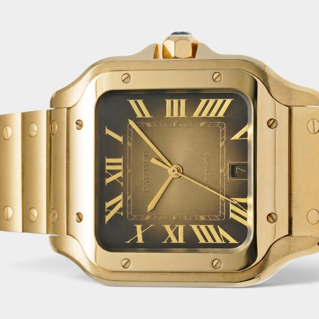 Cartier Santos WGSA0095 | 39.8 x 47 mm, Used (Very good) — Switzerland