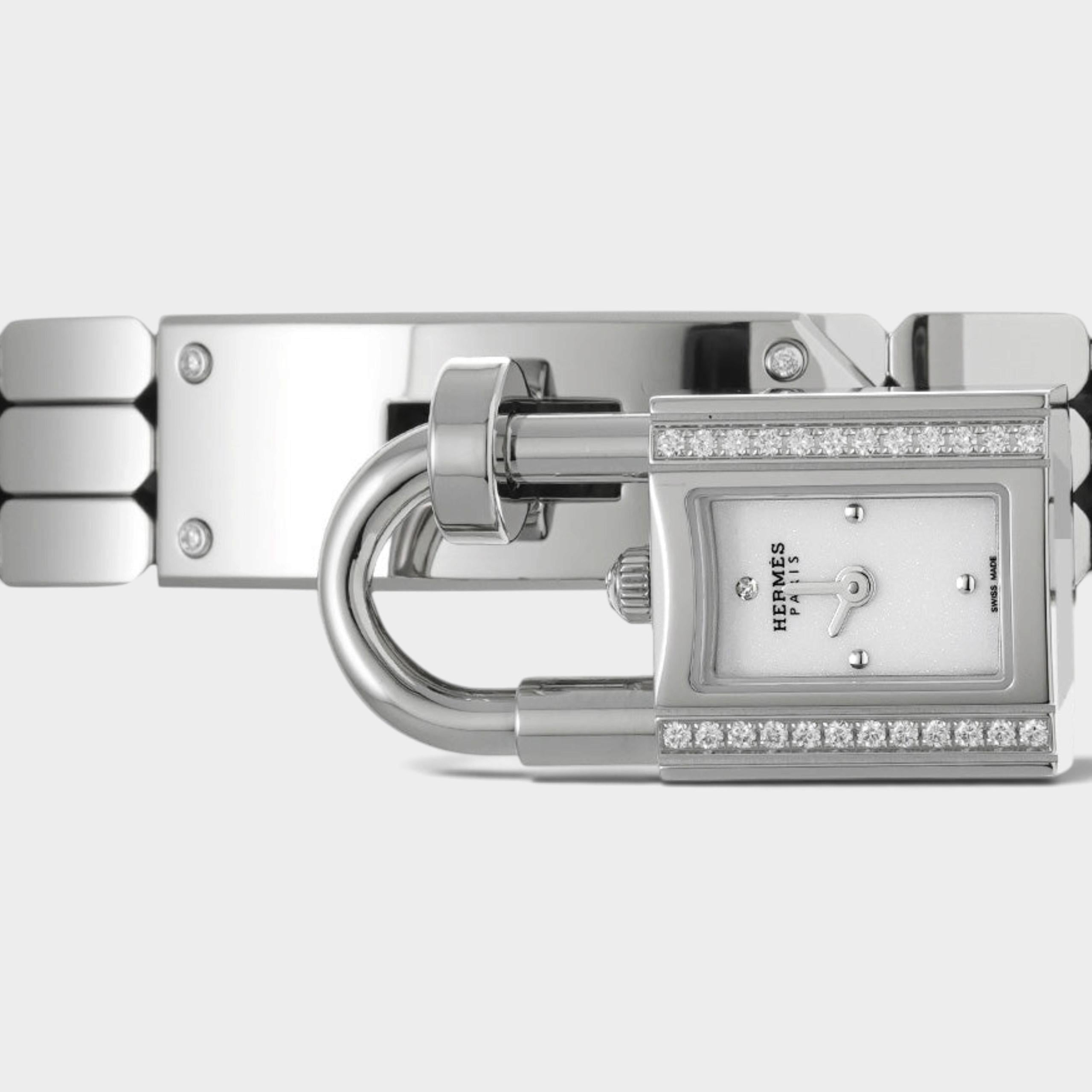 Hermès Kelly KE4.130 | White Dial Used (Very good) Women's watch Buy in Switzerland