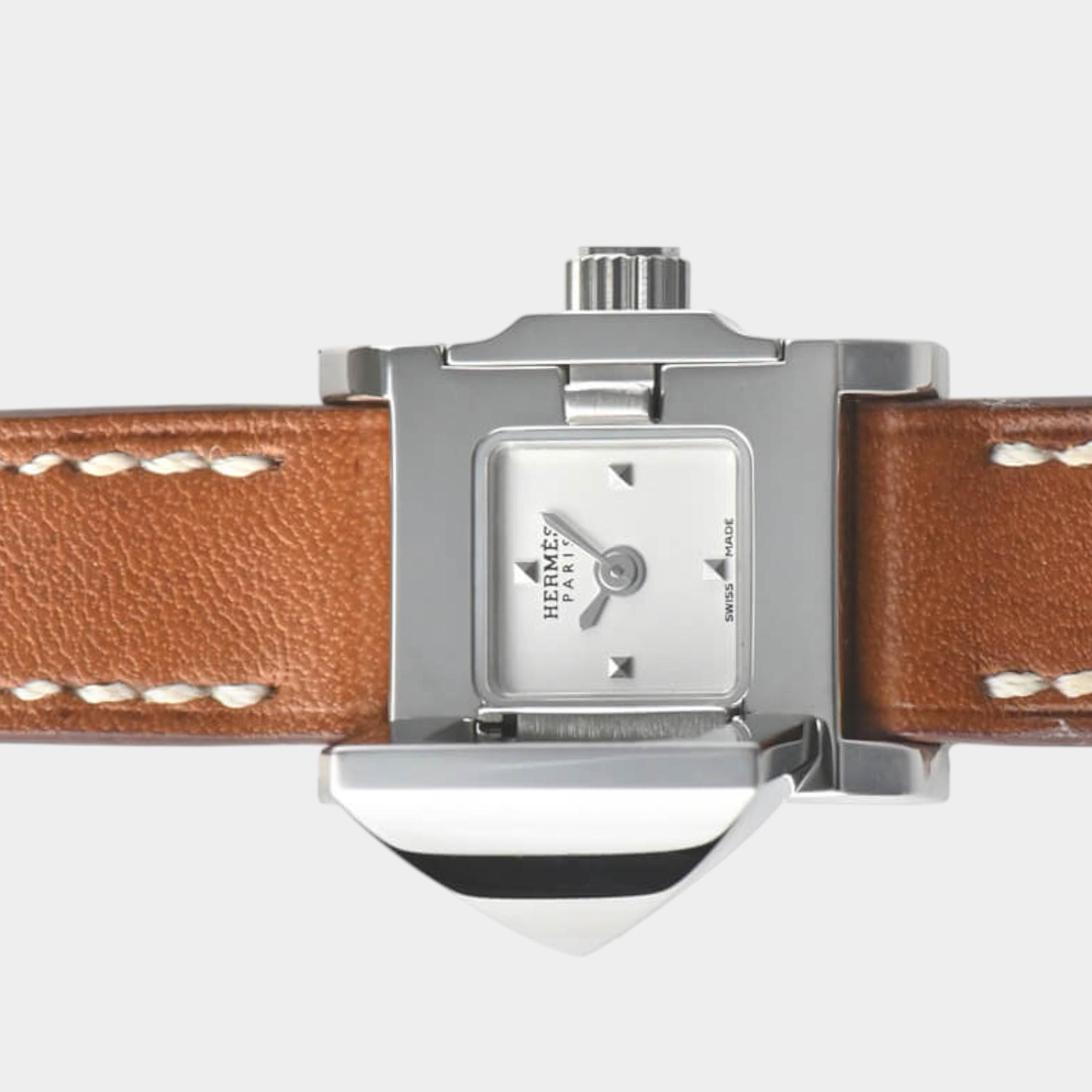 Hermès Médor ME2.110 | 17 x 16 mm, Used (Very good) Women's watch — Buy in Switzerland