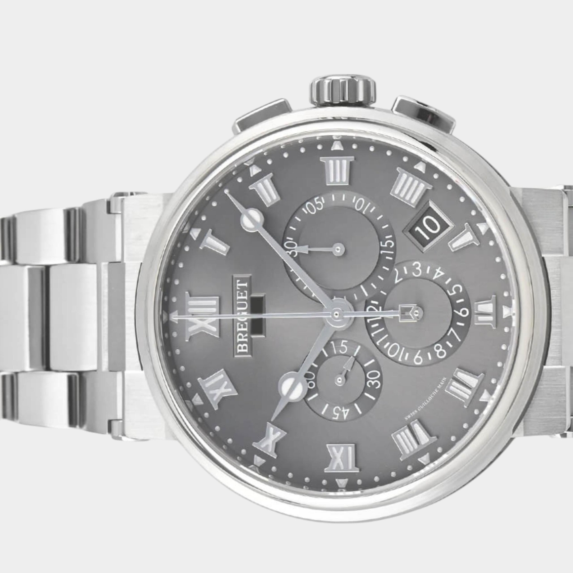 Buy Breguet Marine 5527TI/G2/TWO | 42.3 mm, Used (Very good) — Switzerland