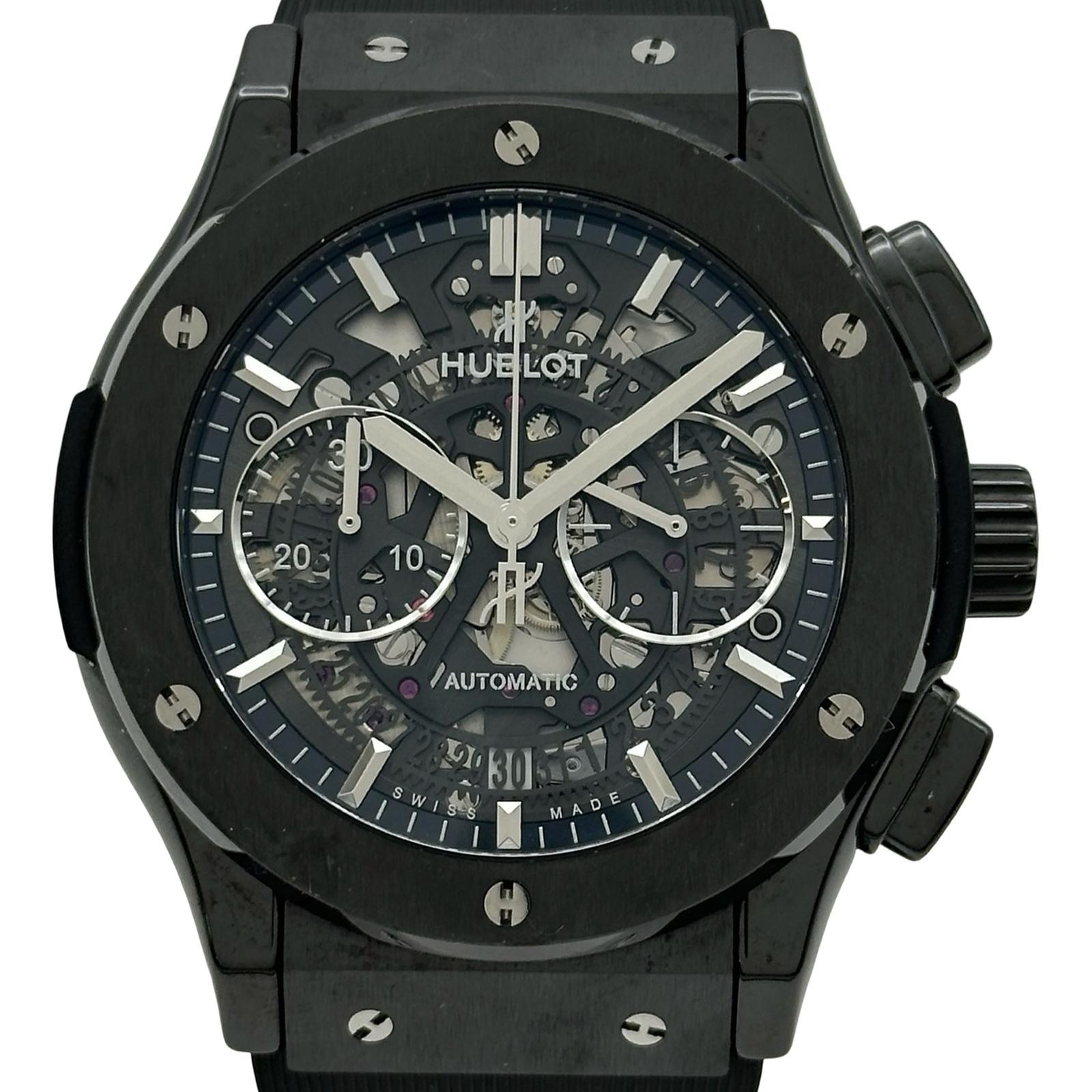 Hublot Classic Fusion Aerofusion 525.CM.0170.RX | Black Dial Used (Good) Men's watch/Unisex Buy in Switzerland