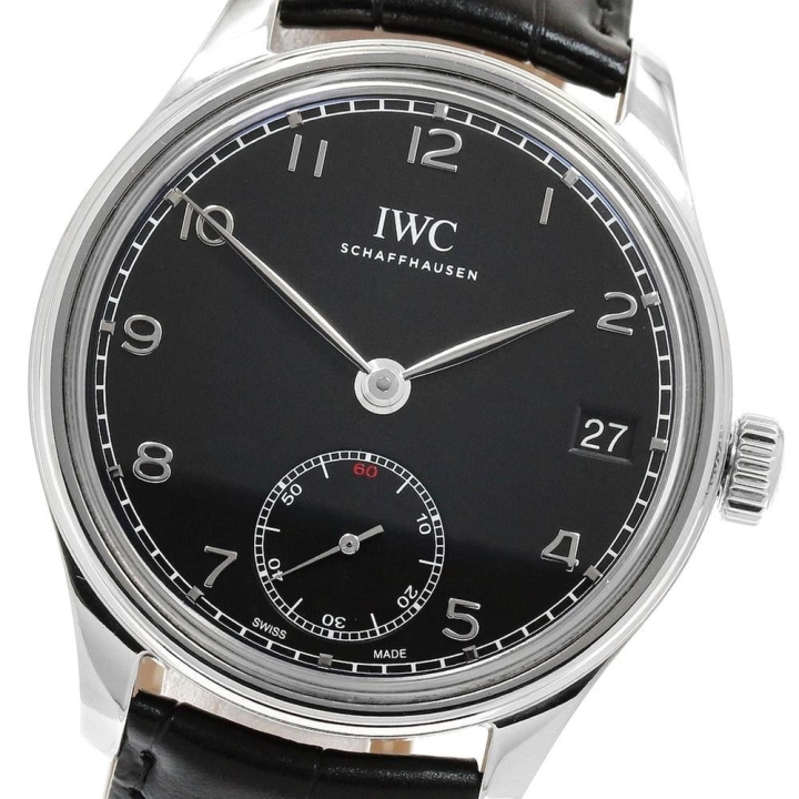 IWC SCHAFFHAUSEN IWC IWC SCHAFFHAUSEN IW510202 ポルトギーゼ 8Days スモールセコンド デイト 手巻き メンズ_974174