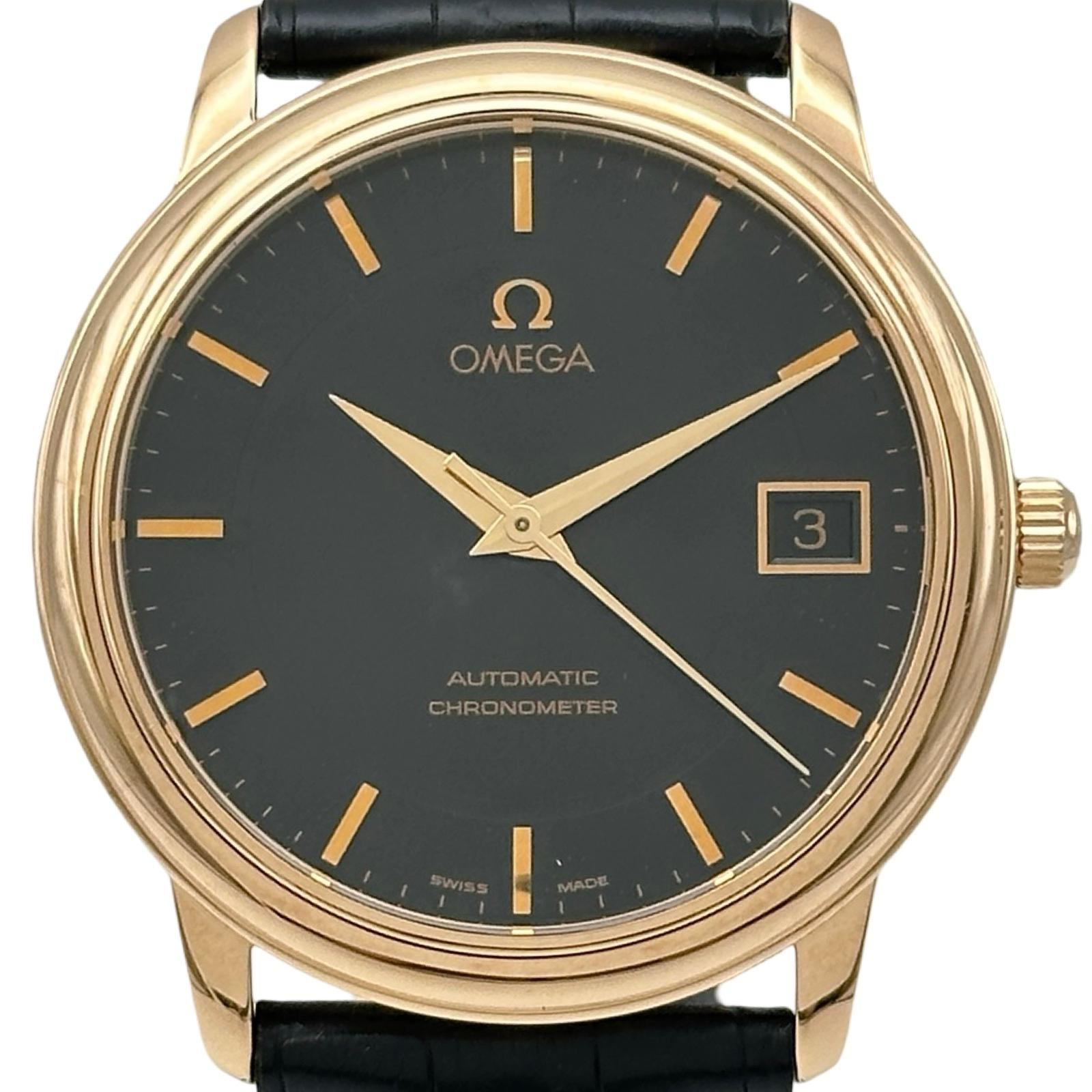 Omega De Ville Prestige 4601.54.11 | Black Dial Used (Good) Men's watch/Unisex Buy in Switzerland