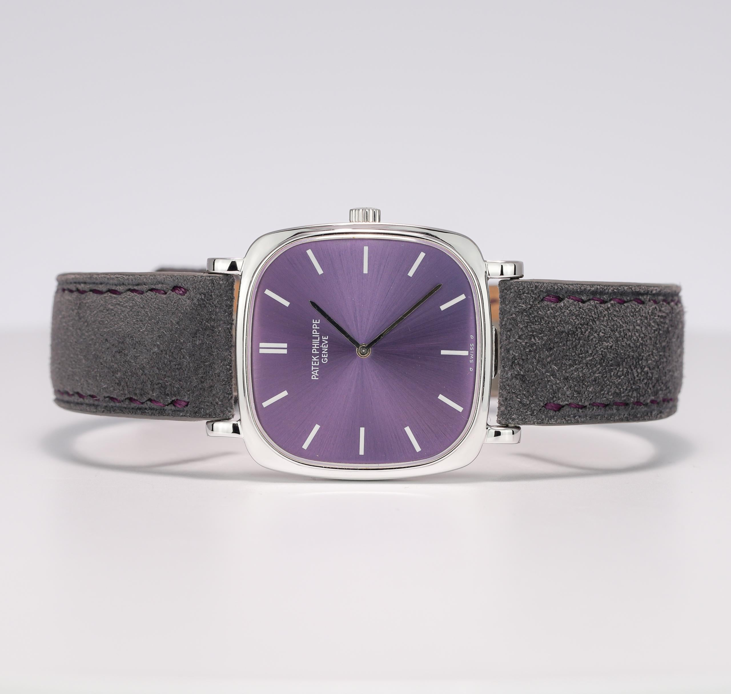 Patek Philippe Golden Ellipse 3566 | Blue Dial Used (Very good) Men's watch/Unisex Buy in Switzerland
