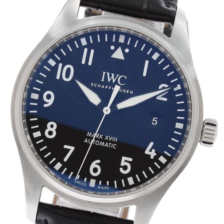 IWC SCHAFFHAUSEN IWC IWC SCHAFFHAUSEN IW327009 パイロットウォッチ マークXVIII デイト 自動巻き メンズ_980969