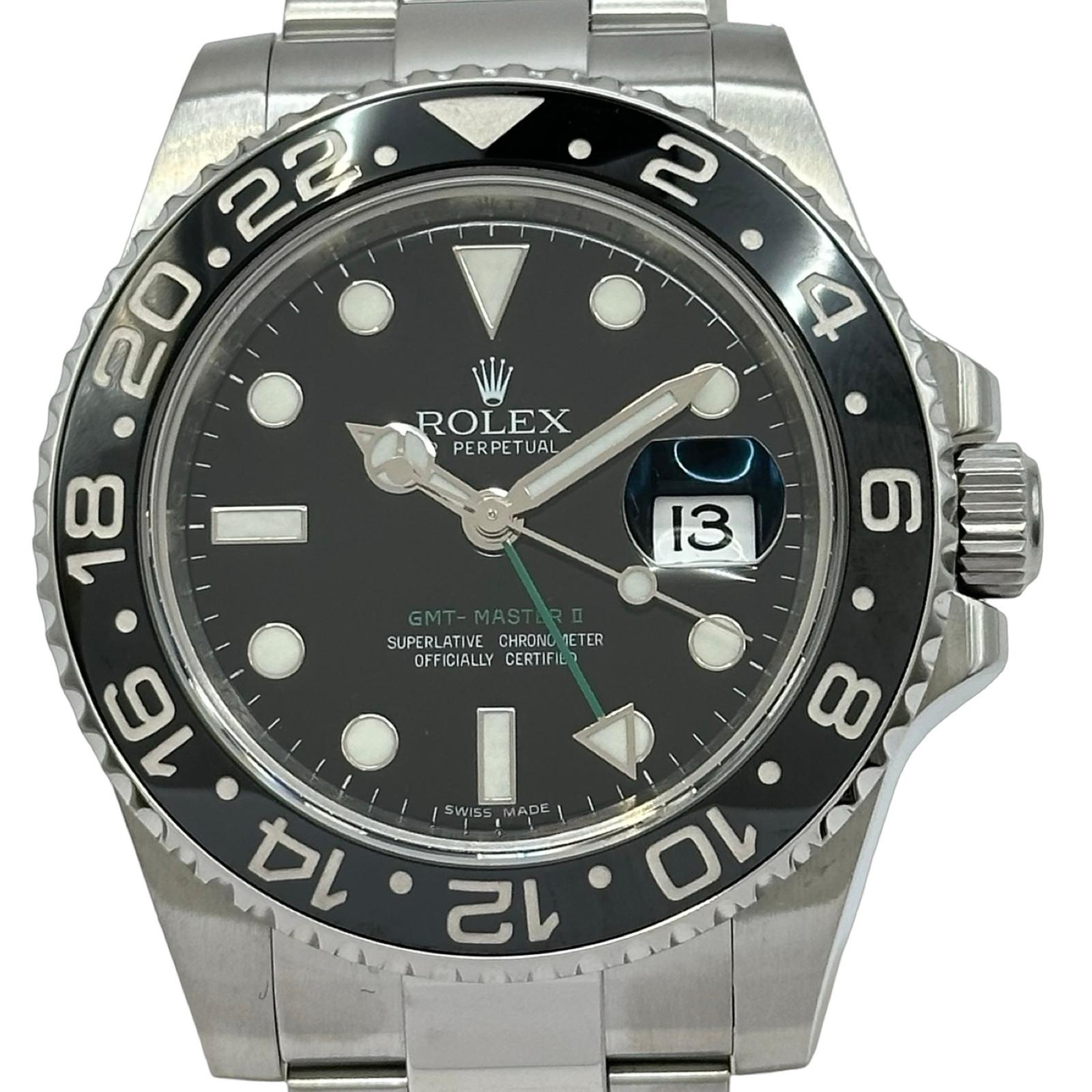 Rolex GMT-Master II 116710LN | Black Dial Used (Good) Men's watch/Unisex Buy in Switzerland