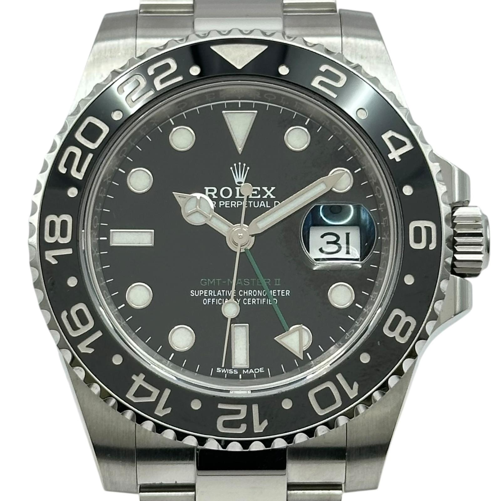 Rolex GMT-Master II 116710LN | Black Dial Used (Very good) Men's watch/Unisex Buy in Switzerland