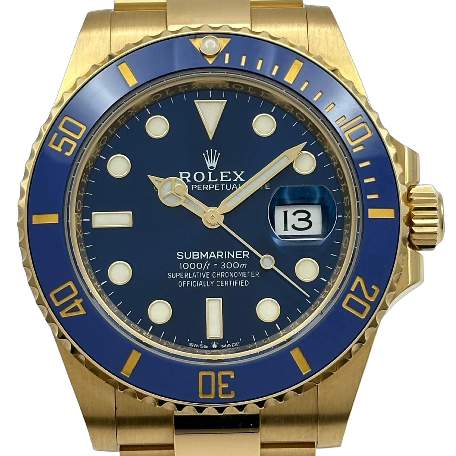 Rolex Submariner Date 126618LB | Blue Dial Used (Very good) Men's watch/Unisex Buy in Switzerland