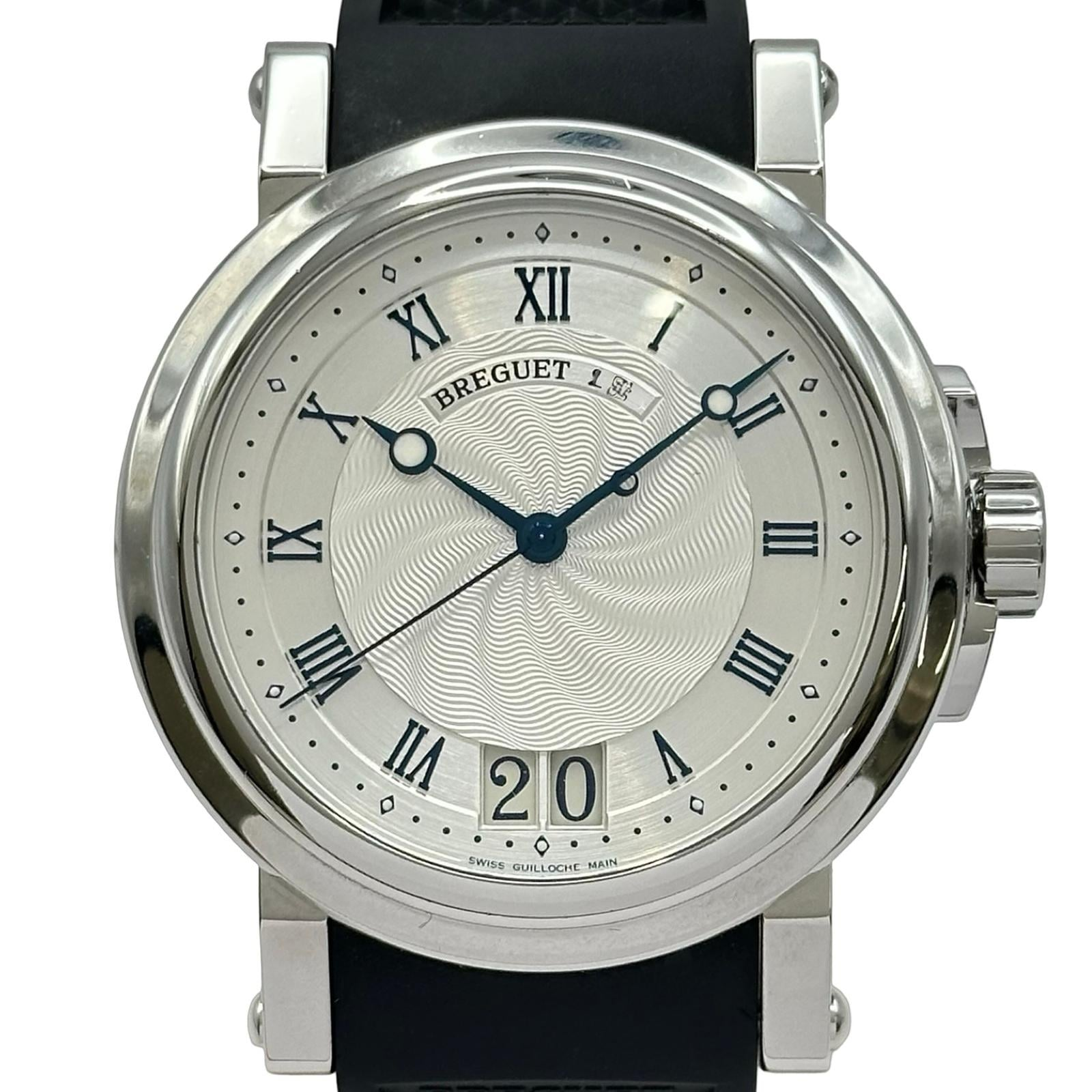 Breguet Marine 5817 | Silver Dial Used (Very good) Men's watch/Unisex Buy in Switzerland