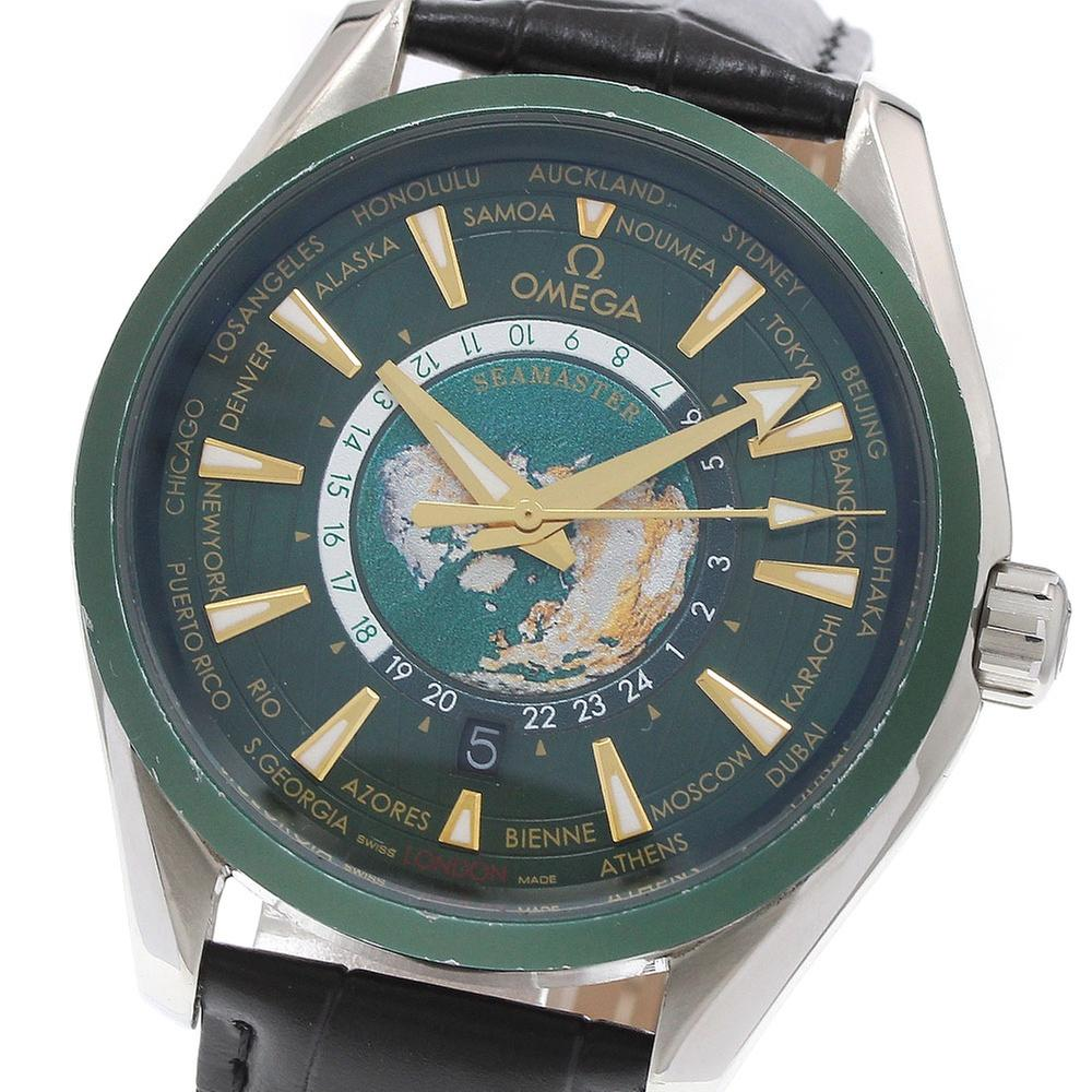 Omega Seamaster Aqua Terra Worldtimer 220.32.43.22.10.001 | 43 mm, Used (Fair) — Buy in Switzerland
